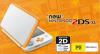 New Nintendo 2DS XL - White & Orange Box Art Front